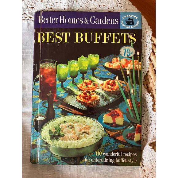 Vintage 1963 Better Homes & Gardens Best Buffets Cookbook, 110 Retro Recipes - Picture 1 of 7